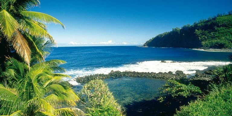 Rocky coast - Hotel section at the back of the complex with the rocky and wild coast.